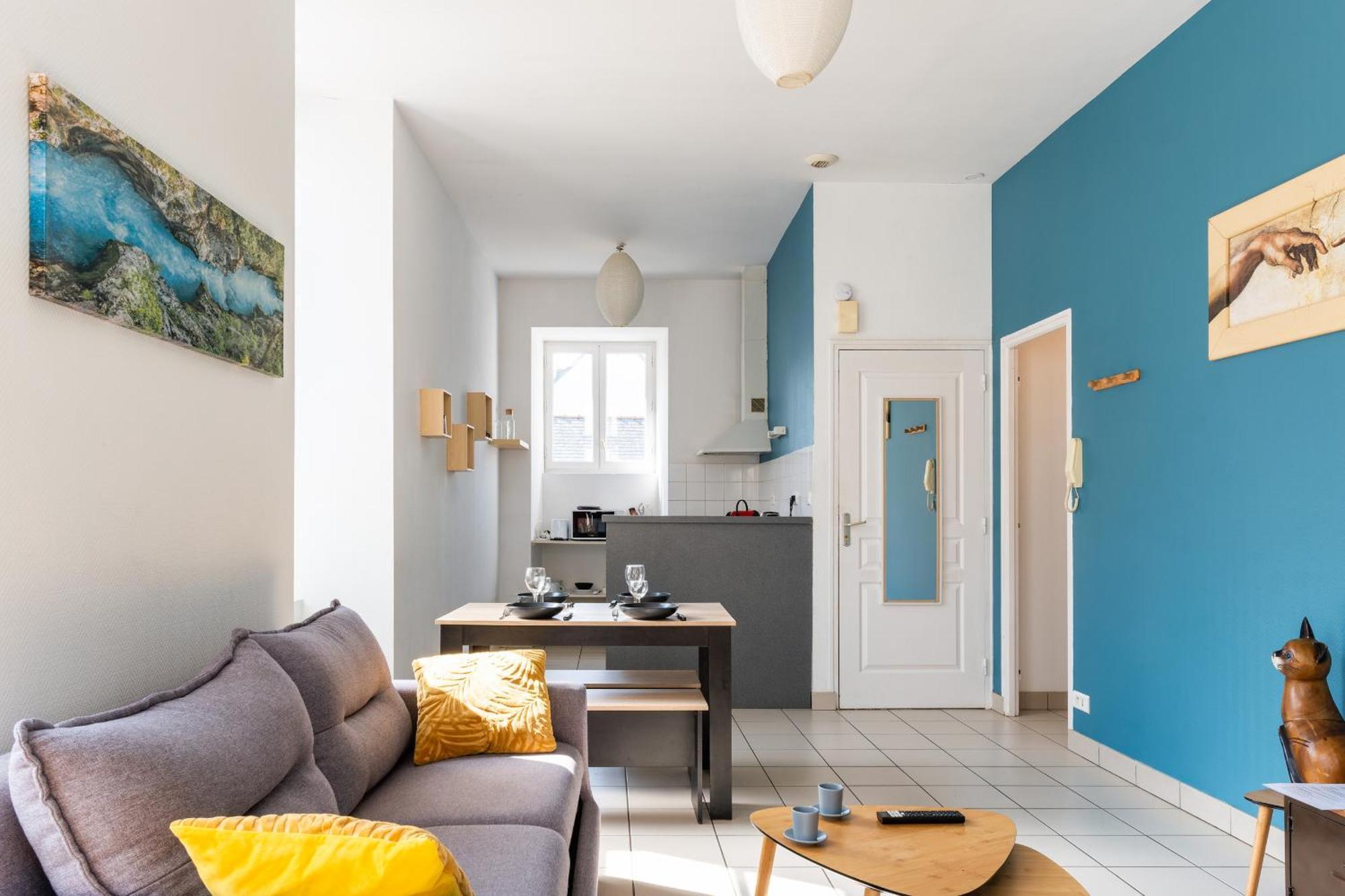 Nid Douillet 4Places 2Lits Coeur De Ville Logement Hote-Zen Wifi Segre Exterior photo